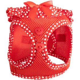 Red Polka Dot Ruffle (Option: X-Small)