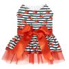 Cherry Stripe Harness Dress with Matching Leash New Spring 2026