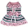Dots & Stripes Harness Dress - Pink & TealNew Spring 2026