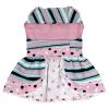 Dots & Stripes Harness Dress - Pink & TealNew Spring 2026