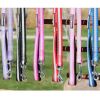 Basic Reflective Dog Leash - Paisley Purple