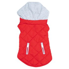 Weekender Dog Sweatshirt Hoodie - Red (Option: X-Small)