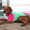 Color-Block Flex Fit Hoodie - Pink on Mint