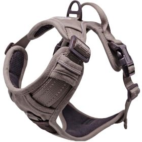 Venture Paw PULL CONTROL Harness - Sage -          Made with tough Outer Duck Fabric and Soft Mesh Lining. No Pulling Front and Top D-Ring (Option: X-Small)
