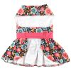 Blooming Blue and Peach Floral