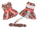 Blooming Blue and Peach Floral