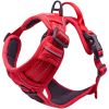 Venture Paw PULL CONTROL Harness - Crimson -          Made with tough Outer Duck Fabric and Soft Mesh Lining. No Pulling / Front and Top D-Ring
